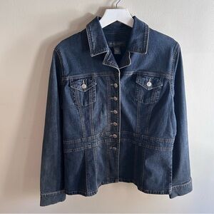 Banana Republic Dark Blue Jean Jacket